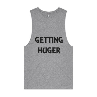 Getting Huger Mens Singlet Light Colours Thumbnail